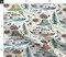 Country Nature Boys Fish Whimsical Lake Fishing Camping Cabin Hunting Tents Canoes House Fly Custom Printed Fabric by Spoonflower Various Fabrics by the Yard or Fat Quarter